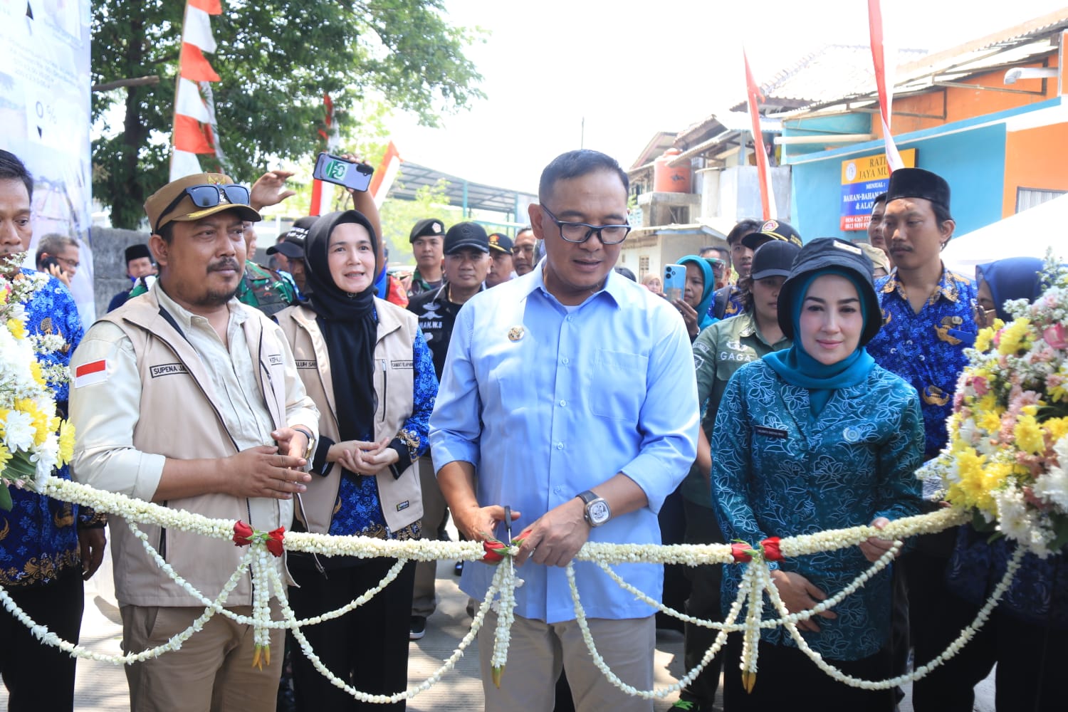 Kunjungan Kerja Bupati Bogor Dalam Bogor Keliling Kecamatan Klapanunggal