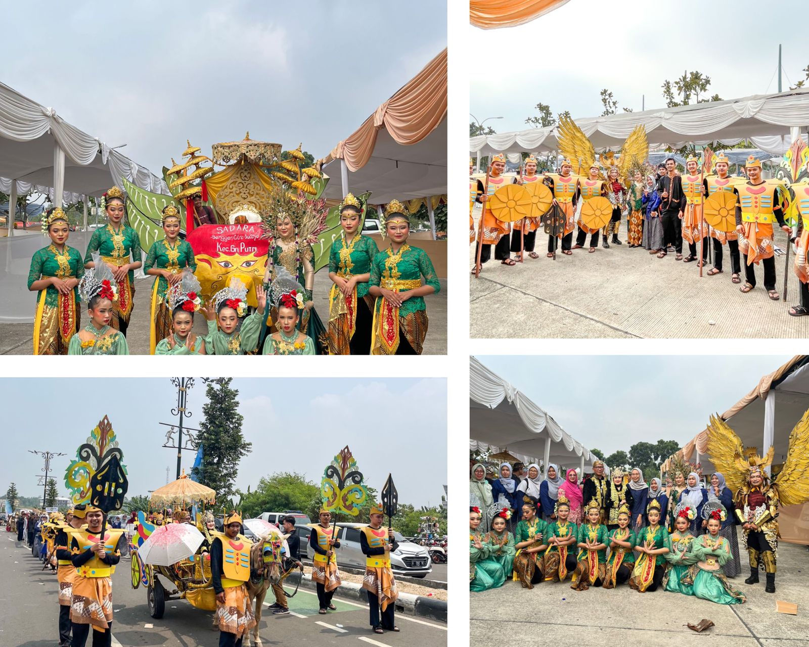Kecamatan Gunung Putri Kabupaten Bogor turut memeriahkan Helaran Fest Bogor 2023
