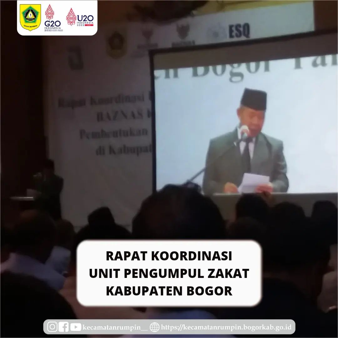 Rapat Koordinasi Unit Pengumpul Zakat Kabupaten Bogor
