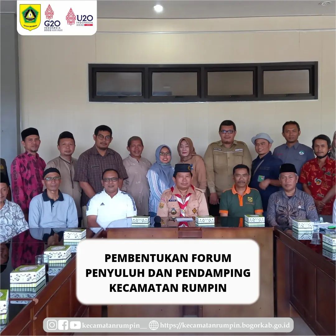 Pembentukan Forum Penyuluh dan Pendamping Kecamatan Rumpin
